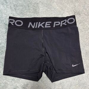 Nike Pro Black Athletic Shorts